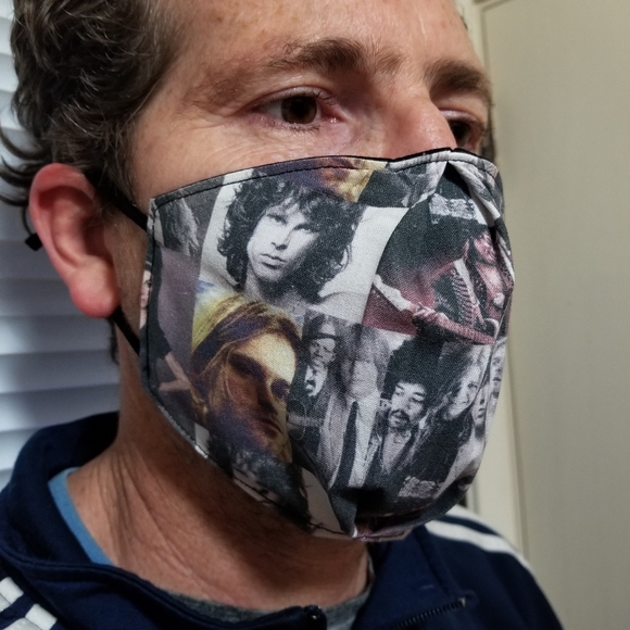 Men's 27 Club Custom Facemask 2 Layer Homemade - Picture 2 of 6